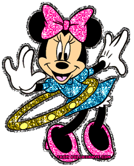 Disney glitter krabbels