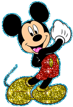 Disney glitter krabbels