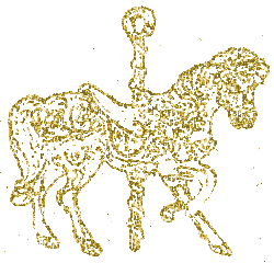 Paarden glitter krabbels